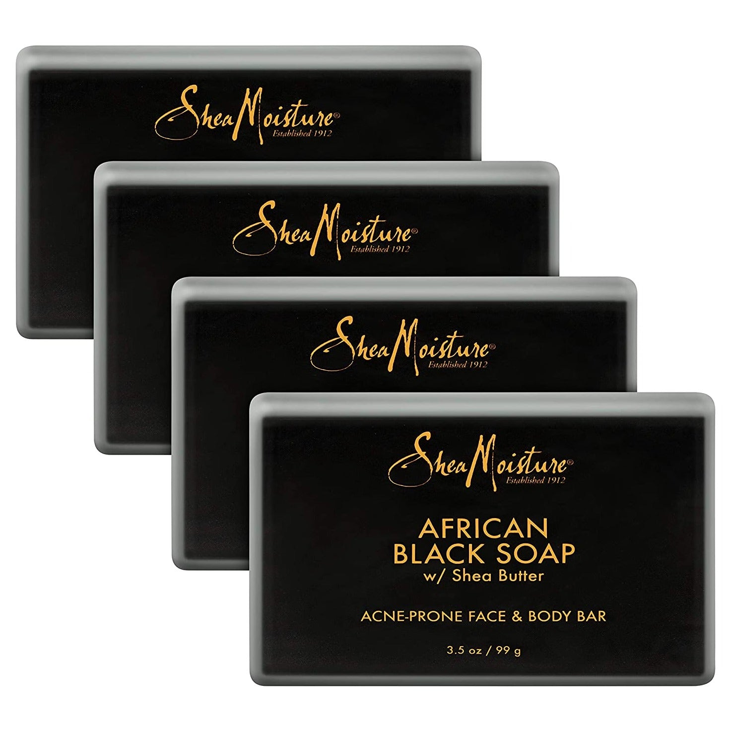 Shea Moisture African Black Soap For Oily Blemish Prone Skin. Excellent For The Most Sensitive Skin Types