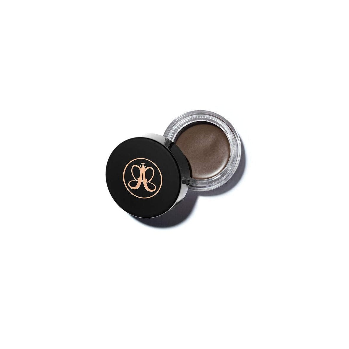 Anastasia Beverly Hills DIPBROW Pomade is a full-pigment, waterproof eyebrow pomade available in 11 shades to help fill in and detail eyebrows.  Benefits: Long-lasting and smudge-proof. High-pigment formula that glides on easily and dries fast.  Comes with a free $22 Dual-ended Angled Brow brush which gives you perfect & precise application.