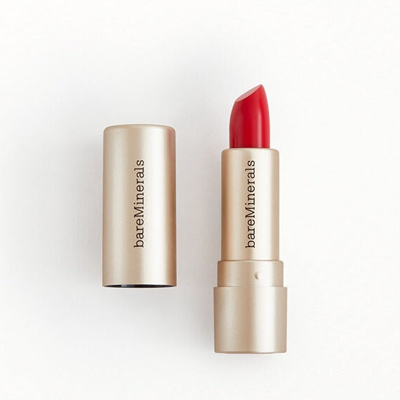 BareMinerals lipstick in the color courage