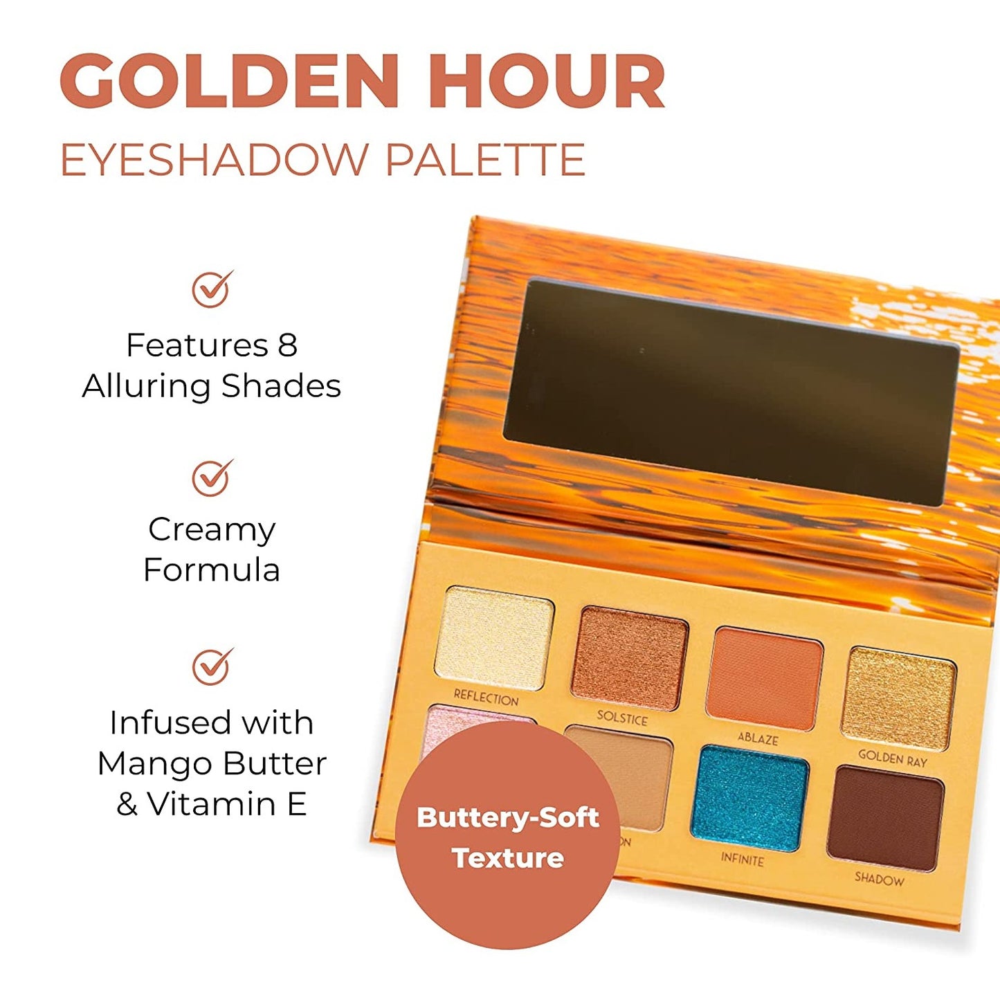 Beauty For Real Golden Hour Eyeshadow palette