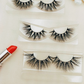 6D 18mm Wispy Vegan Mink Eyelash Set (3 Different Pairs & Styles)