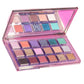 mported High Quality High Pigmented Eye Shadow Palette Featuring 9 buttery mattes, 6 high-shine creamy metallics saturated with electrifying pearls, 1 glitter powder charged with glass pearls and silver sparkles and 2 sheer multi-reflective shadows for a multidimensional glow.