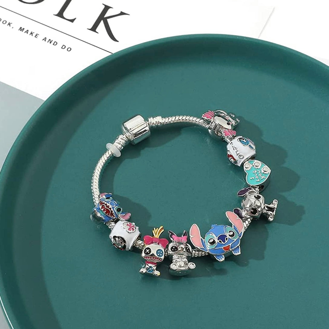 Disney Lilo Stitch Series Charms Silver 925 Original Fit Bracelet Silv –  PheMOMenal Finds