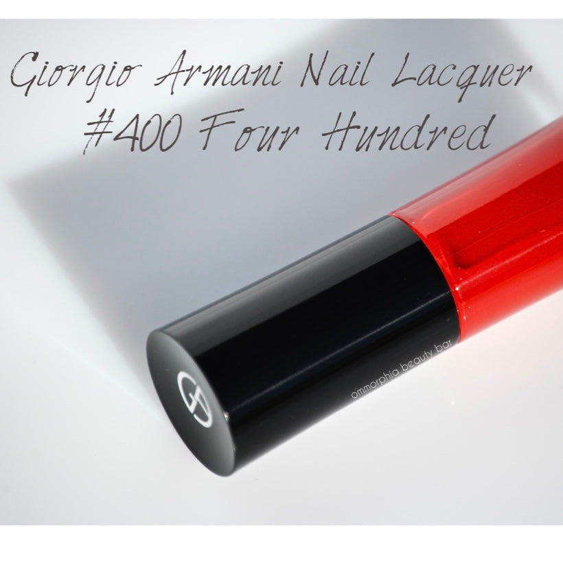 Giorgio Armani Luxury Nail Lacquer #400 Four Hundred