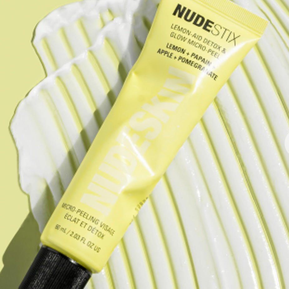 NudeSkin BY NudeStix Lemon-Aid Detox & Glow Micro-Peel
