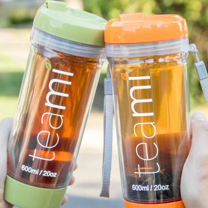 Teami Tumbler für unterwegs | Farbe Grau | 20 oz.