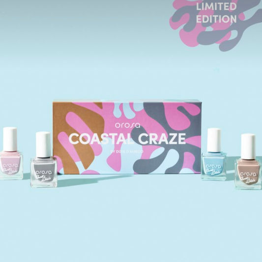Pintura para uñas Orosa Beauty Pure Cover - Coastal Craze de Charli &amp; Dixie D'Amelio