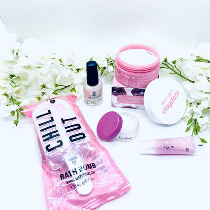 Ultimate Pink Panther Spa Retreat Bundle: Full-Size Bath & Beauty Treats
