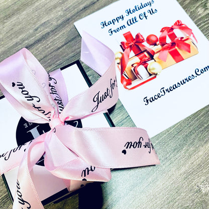 Beautiful Silver & Rose Gold “With Love” Charm Bracelet, Adjustable