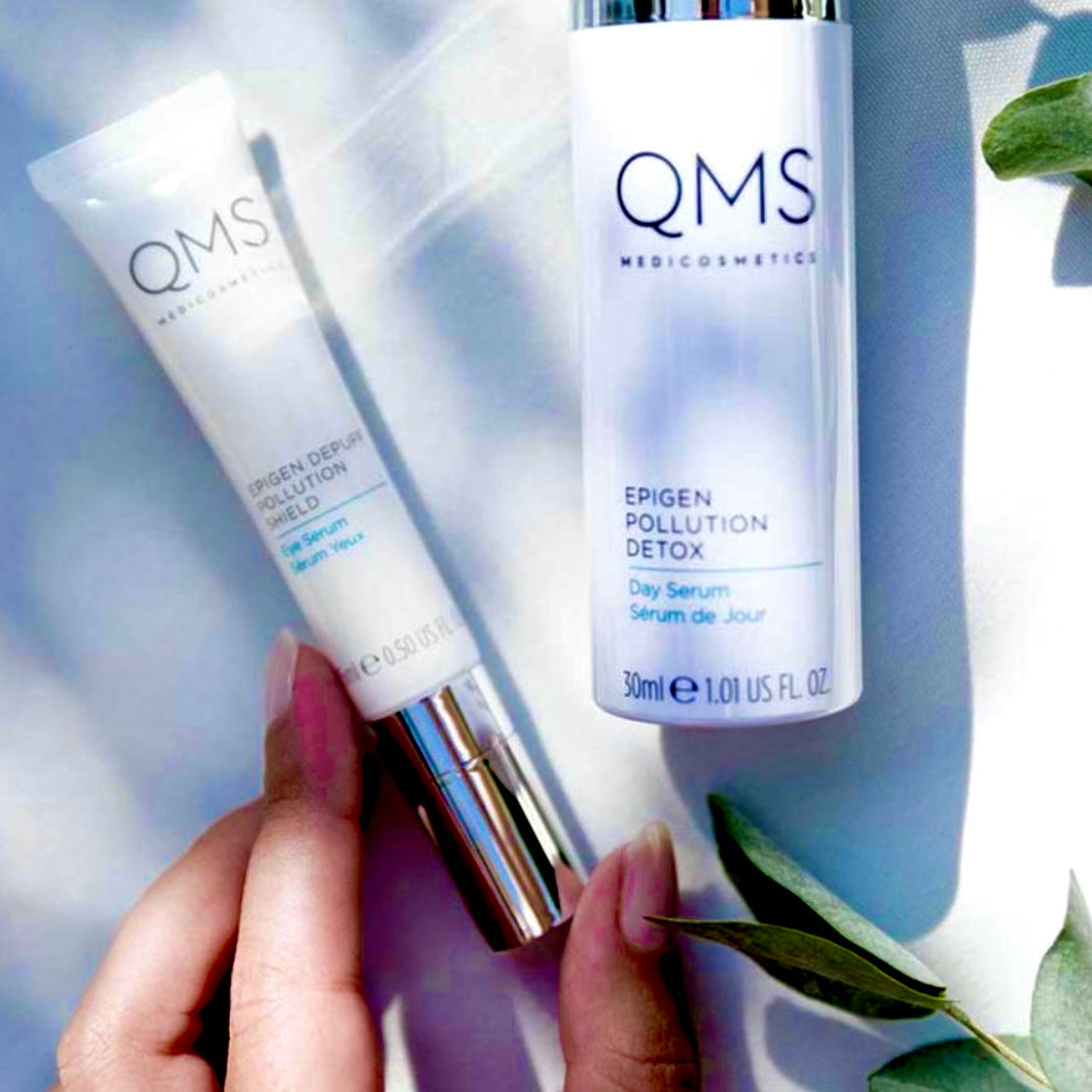 QMS Epigen Depuff Pollution Shield Eye Serum FaceTreasures