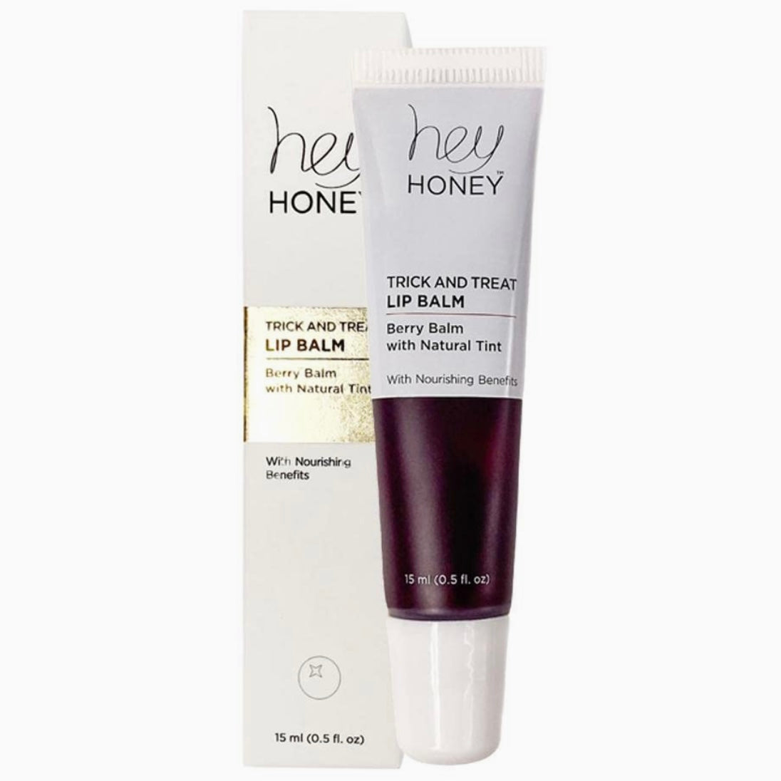 Hey Honey Trick And Treat Lip Berry Balm With Natural Tint
