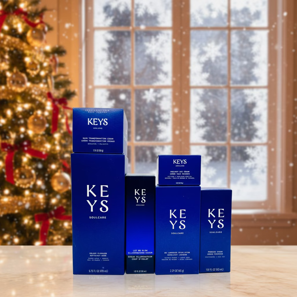 Paquete de cuidado de la piel antienvejecimiento de piezas Keys Soulcare