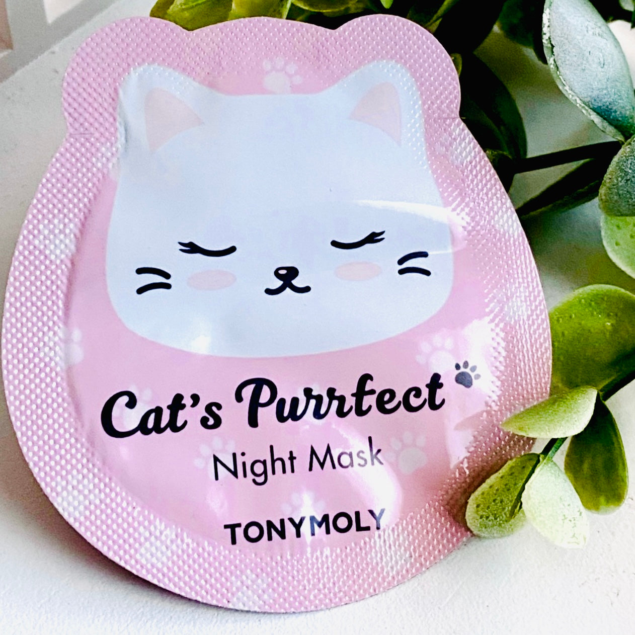 4 Pack Cat’s Purrfect Night Mask By TonyMoly