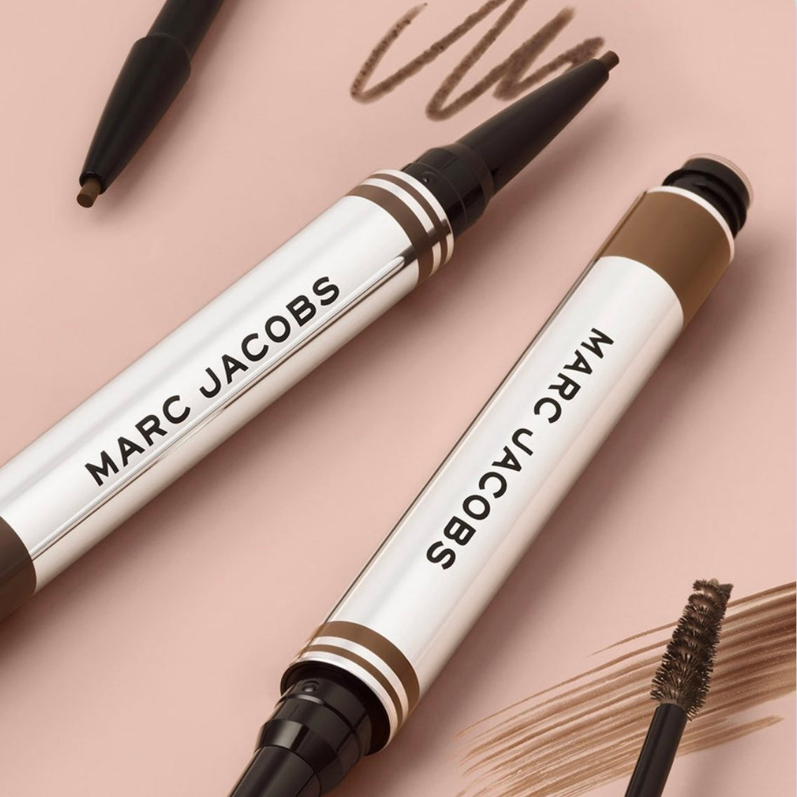 Marc Jacob’s Brow Wow Duo Full size .07oz In Dark Brown