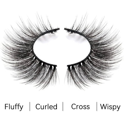 18mm Dramatic Vegan Mink Eyelashes