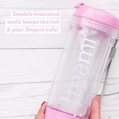 Teami Tumbler für unterwegs | Farbe Grau | 20 oz.