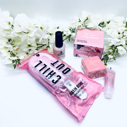 pink panther luxury spa bundle that's incorporates 8 full size spa, beauty, skincare and makeup into one beautiful luxury gift bundle for both men and woman. all items are full size and made up of clean all natural ingredients thats safe for all genders and ages, shipped same day