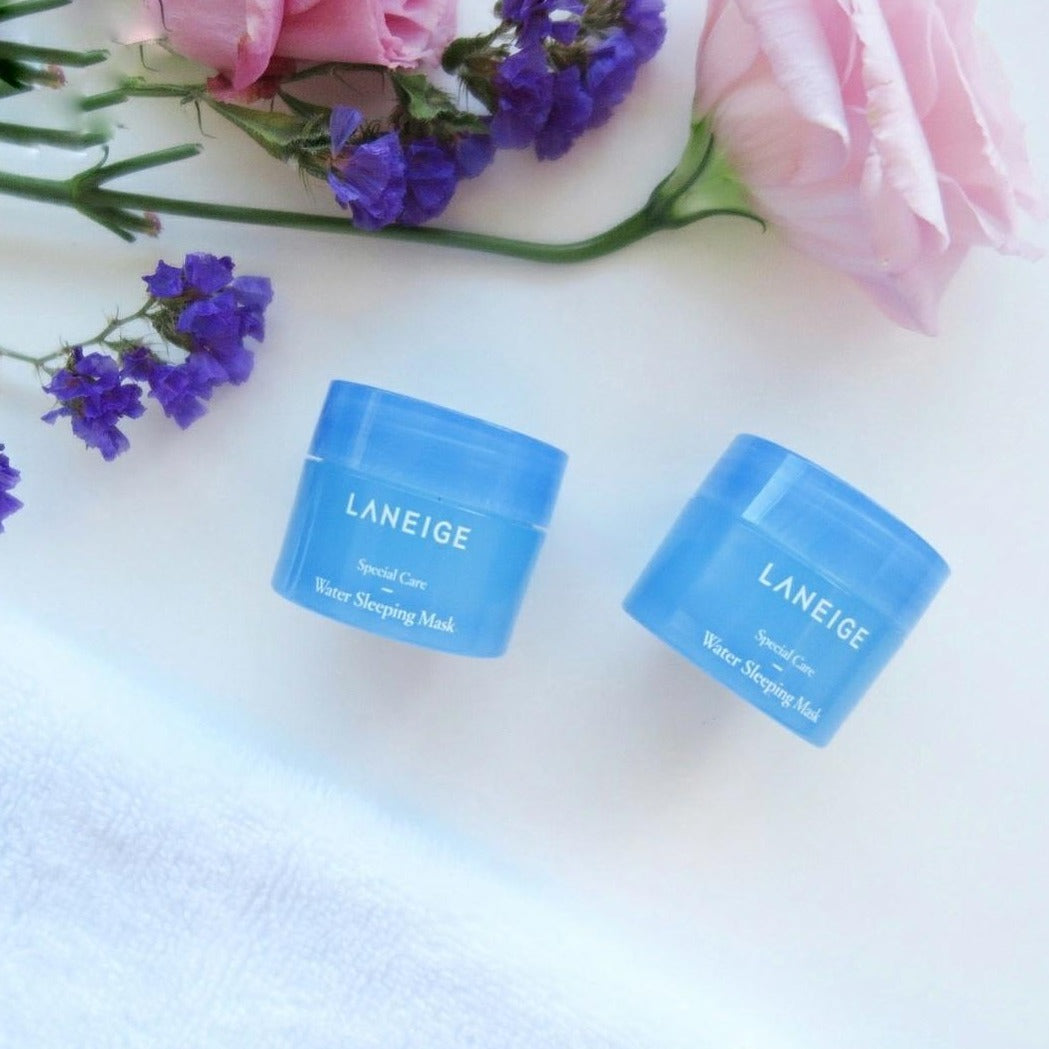 laneige water sleeping gel mask which is an overnight gel moisturizer, Facial moisturizer from the premium Korean beauty line