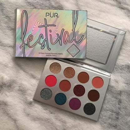 pur festival 2.0 12 color eyeshadow palette