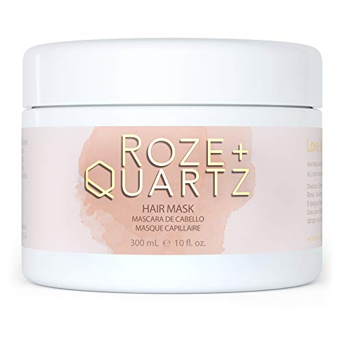 Roze + Quartz Hair Mask for Dry, Color Treated, Damaged Hair