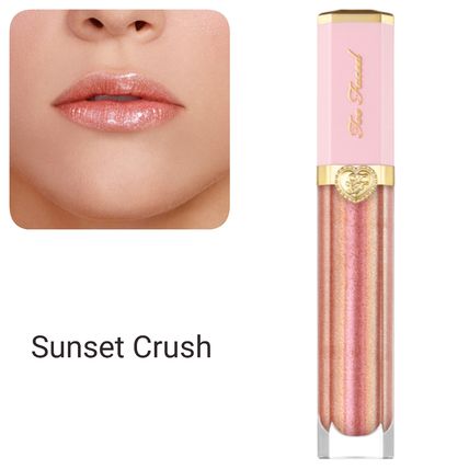 Too Faced Sunset Crush Rich & Dazzling High-Shine Sparkling Lip Gloss