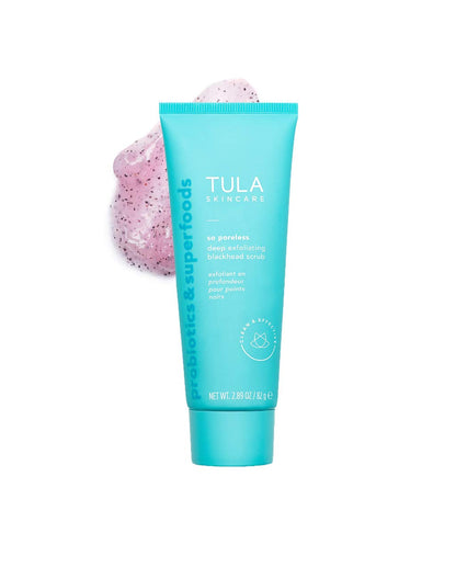 TULA Probiotic Skin Care Exfoliante para puntos negros sin poros | Potente y gentil