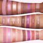 The Pretty Grunge Shadow Palette   The heavenly sister of the grunge shadow palette! Happy pops of purple and pink put the crowning touch on the perfect light-to-mid tone range to flatter all skin tones. This palette includes 8 shades, 5 different finishes, 1 swipe coverage designed for eyes, cheek, and face.  • Grunge gets pretty for the latest Venus palette, featuring shades and finishes that beam all the way to the skies beyond.  • Rapturous lilac rose gold and mauve shades mixed with earthly browns. 