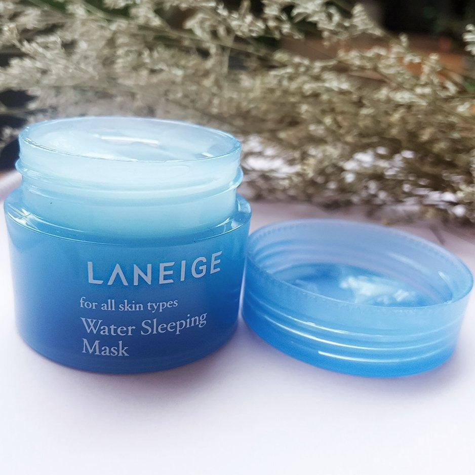 laneige water sleeping gel mask which is an overnight gel moisturizer, Facial moisturizer from the premium Korean beauty line